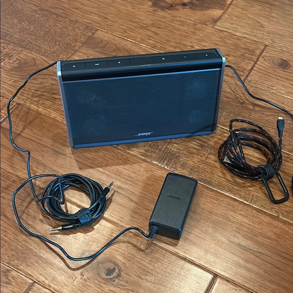 Bose Black Portable Bluetooth Speaker with Premium Sound